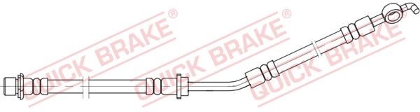Quick brake 58.866 Тормозной шланг 58866: Отличная цена - Купить в Польше на 2407.PL!