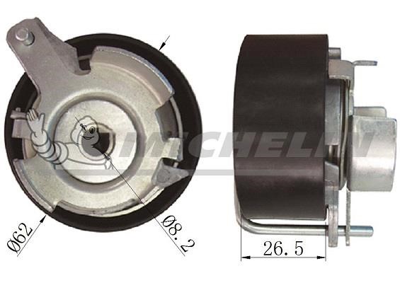 Michelin Engine Parts SMAMP04371 Tensioner pulley, timing belt SMAMP04371: Buy near me in Poland at 2407.PL - Good price!