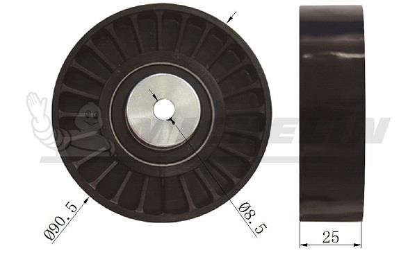 Michelin Engine Parts SMAMP02010 Ролик обвідний SMAMP02010: Приваблива ціна - Купити у Польщі на 2407.PL!