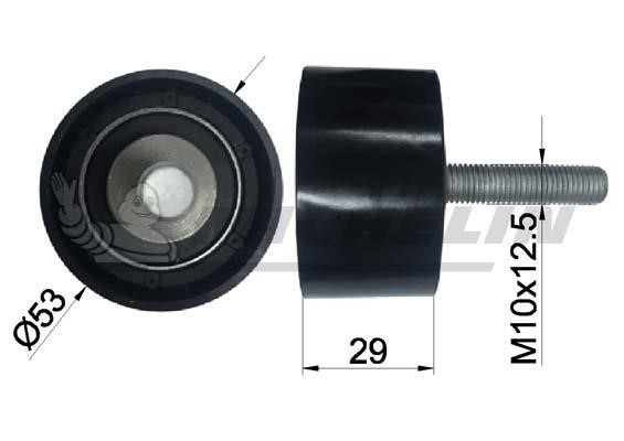 Michelin Engine Parts SMAMP03097 Tensioner pulley, timing belt SMAMP03097: Buy near me in Poland at 2407.PL - Good price!