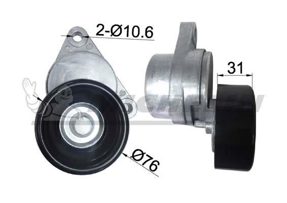 Michelin Engine Parts SMAMP05309 Belt tightener SMAMP05309: Buy near me at 2407.PL in Poland at an Affordable price!