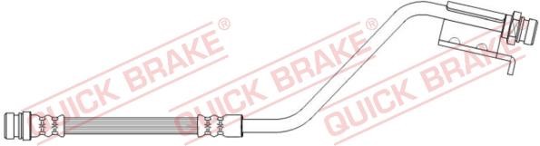 Quick brake 22.945 Brake Hose 22945: Buy near me in Poland at 2407.PL - Good price!
