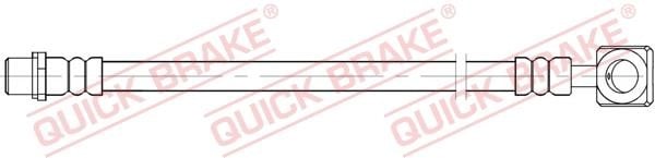 Quick brake 58.009 Brake Hose 58009: Buy near me in Poland at 2407.PL - Good price!