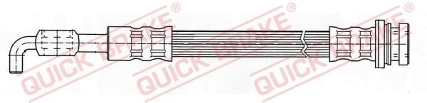 Quick brake 51.009 Przewód hamulcowy elastyczny 51009: Atrakcyjna cena w Polsce na 2407.PL - Zamów teraz!