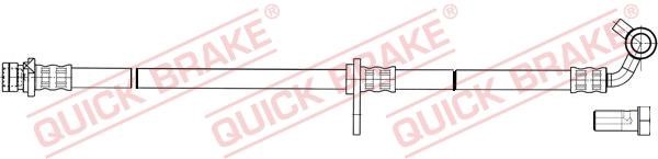 Quick brake 50.849X Тормозной шланг 50849X: Отличная цена - Купить в Польше на 2407.PL!