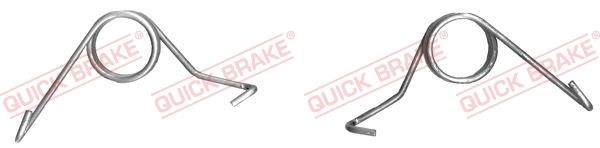 Quick brake 113-0501 Brake Lining Springs 1130501: Buy near me in Poland at 2407.PL - Good price!