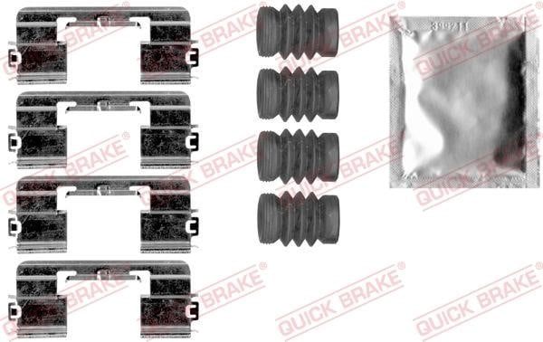 Quick brake 109-1875 Mounting kit brake pads 1091875: Buy near me at 2407.PL in Poland at an Affordable price!