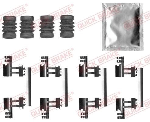 Quick brake 109-0027 Mounting kit brake pads 1090027: Buy near me in Poland at 2407.PL - Good price!