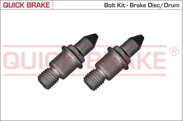 Quick brake 11677K Bolt, brake disc 11677K: Buy near me in Poland at 2407.PL - Good price!