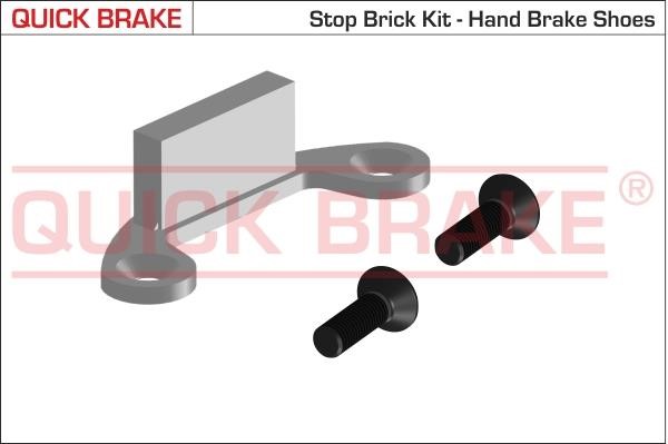 Quick brake 105-0481 Montagesatz für Bremsbacken 1050481: Kaufen Sie zu einem guten Preis in Polen bei 2407.PL!