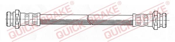 Quick brake 27.086 Brake Hose 27086: Buy near me in Poland at 2407.PL - Good price!