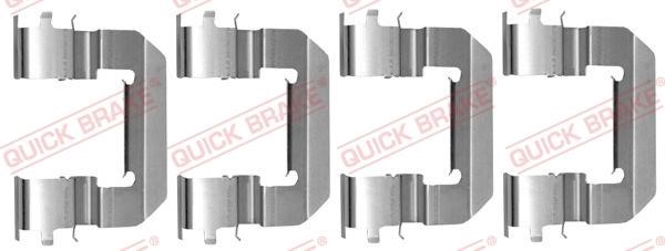 Quick brake 109-0014 Montagesatz für Bremsbacken 1090014: Kaufen Sie zu einem guten Preis in Polen bei 2407.PL!