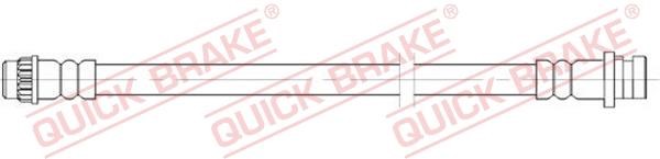 Quick brake 25.076 Brake Hose 25076: Buy near me in Poland at 2407.PL - Good price!