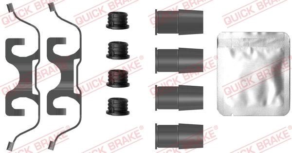 Quick brake 109-0085 Mounting kit brake pads 1090085: Buy near me in Poland at 2407.PL - Good price!