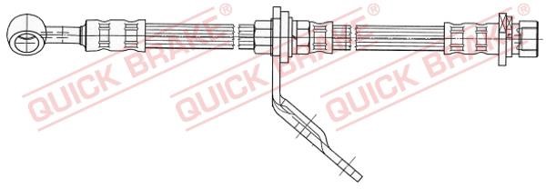 Quick brake 59.923 Brake Hose 59923: Buy near me in Poland at 2407.PL - Good price!