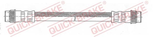 Quick brake 27.030 Brake Hose 27030: Buy near me in Poland at 2407.PL - Good price!