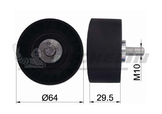 Michelin Engine Parts SMAMP05301 Bypass roller SMAMP05301: Buy near me in Poland at 2407.PL - Good price!
