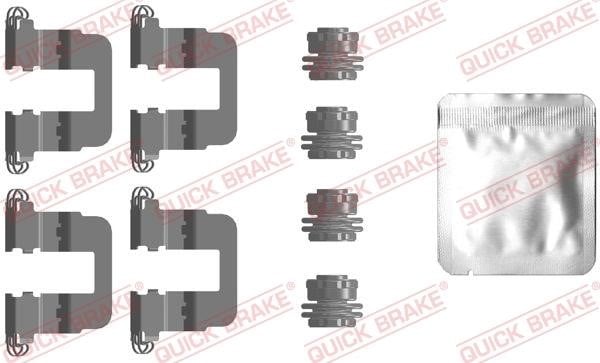 Quick brake 109-0106 Mounting kit brake pads 1090106: Buy near me in Poland at 2407.PL - Good price!