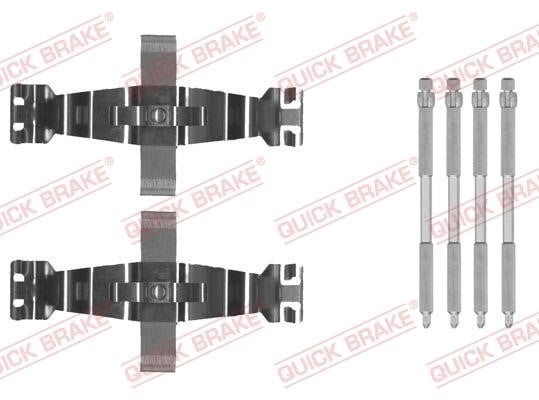 Quick brake 109-0022 Mounting kit brake pads 1090022: Buy near me in Poland at 2407.PL - Good price!
