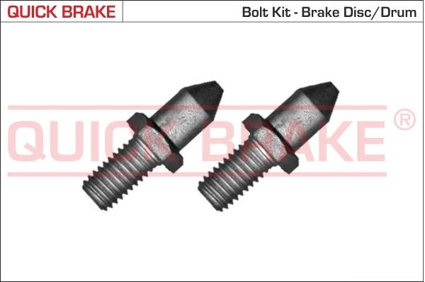 Quick brake 11678K Гвинт, гальмівний диск 11678K: Приваблива ціна - Купити у Польщі на 2407.PL!