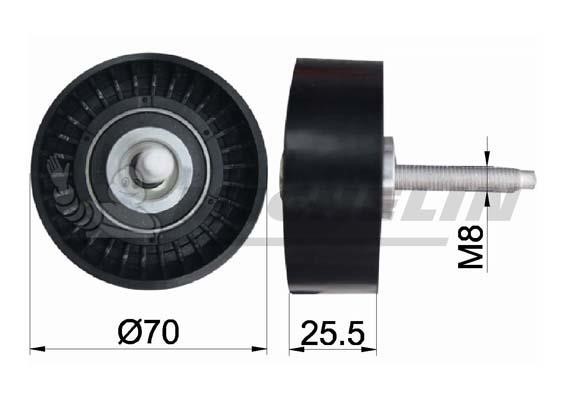 Michelin Engine Parts SMAMP04037 Bypass roller SMAMP04037: Buy near me in Poland at 2407.PL - Good price!