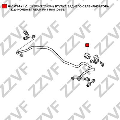Опора, стабілізатор ZZVF ZV147TZ