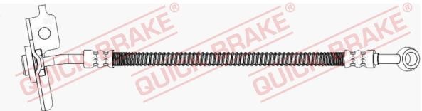 Quick brake 50.513 Тормозной шланг 50513: Отличная цена - Купить в Польше на 2407.PL!
