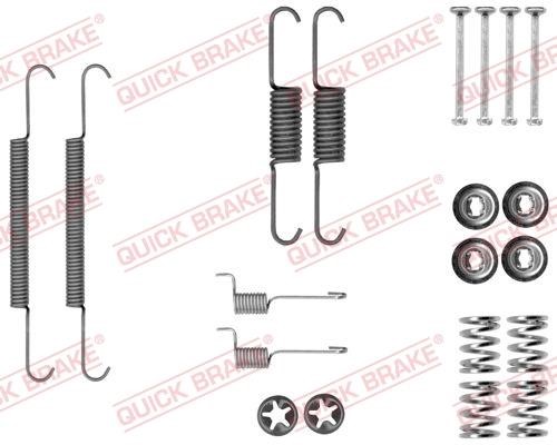 Quick brake 105-0037 Repair kit for parking brake pads 1050037: Buy near me at 2407.PL in Poland at an Affordable price!
