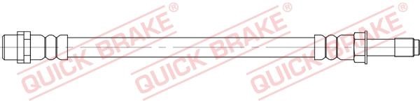 Quick brake 37.046 Тормозной шланг 37046: Отличная цена - Купить в Польше на 2407.PL!