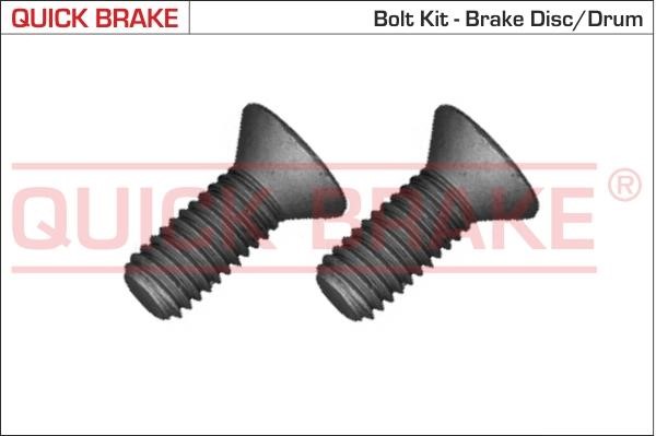 Quick brake 11676K Screw 11676K: Buy near me in Poland at 2407.PL - Good price!