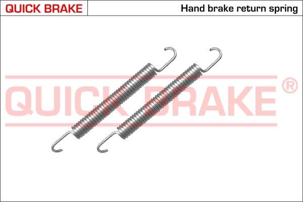 Quick brake 105-0480 Mounting kit brake pads 1050480: Buy near me in Poland at 2407.PL - Good price!