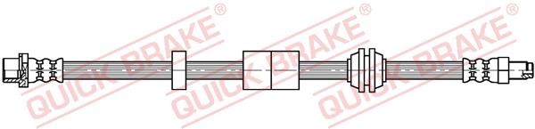 Quick brake 32.814 Гальмівний шланг 32814: Приваблива ціна - Купити у Польщі на 2407.PL!