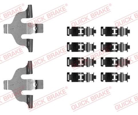 Quick brake 109-0030 Mounting kit brake pads 1090030: Buy near me at 2407.PL in Poland at an Affordable price!