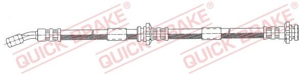 Quick brake 50.980 Przewód hamulcowy elastyczny 50980: Dobra cena w Polsce na 2407.PL - Kup Teraz!