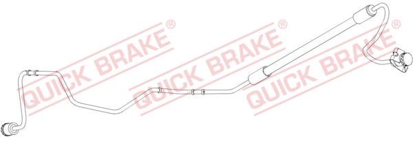 Quick brake 96.013 Brake Hose 96013: Buy near me in Poland at 2407.PL - Good price!