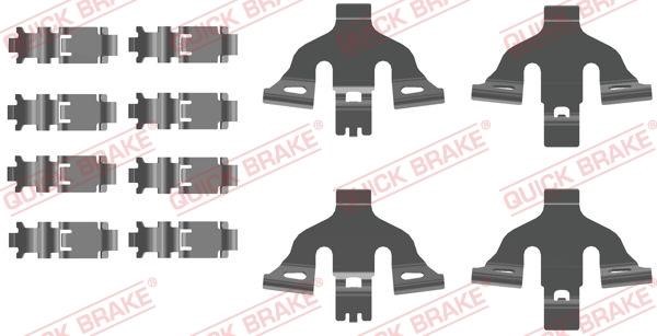 Quick brake 109-0093 Montagesatz für Bremsbacken 1090093: Kaufen Sie zu einem guten Preis in Polen bei 2407.PL!