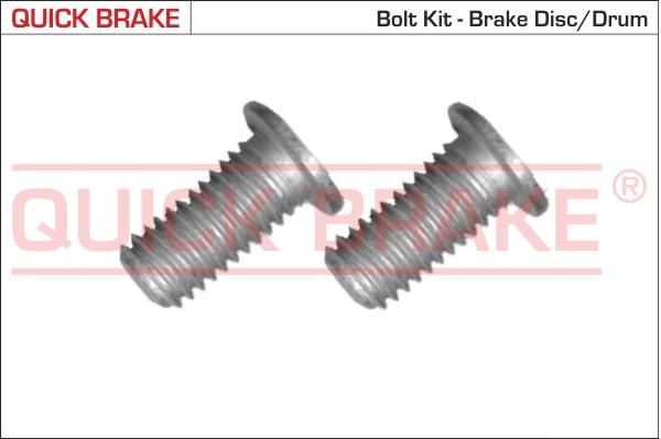 Quick brake 11672K Болт, диск тормозного механизма 11672K: Отличная цена - Купить в Польше на 2407.PL!