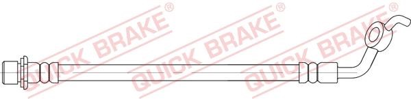 Quick brake 58.008 Brake Hose 58008: Buy near me in Poland at 2407.PL - Good price!