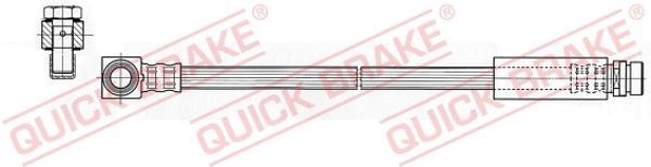 Quick brake 50.309X Brake Hose 50309X: Buy near me in Poland at 2407.PL - Good price!