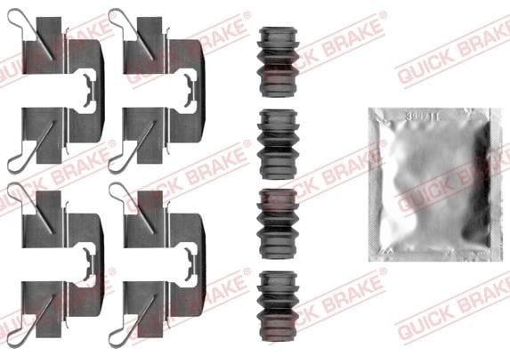 Quick brake 109-0047 Mounting kit brake pads 1090047: Buy near me in Poland at 2407.PL - Good price!