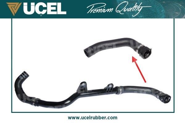 UCEL 35827 Radiator hose 35827: Buy near me in Poland at 2407.PL - Good price!