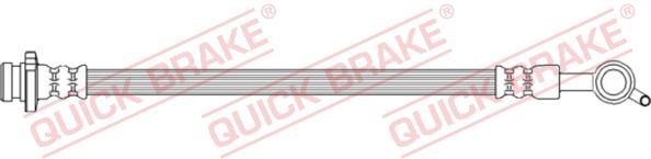 Quick brake 58.022 Brake Hose 58022: Buy near me in Poland at 2407.PL - Good price!