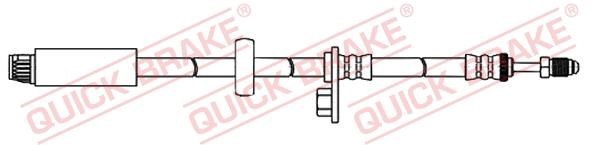 Quick brake 32.806 Гальмівний шланг 32806: Приваблива ціна - Купити у Польщі на 2407.PL!