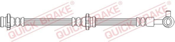 Quick brake 50.742 Тормозной шланг 50742: Отличная цена - Купить в Польше на 2407.PL!