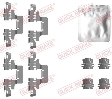 Quick brake 109-0128 Mounting kit brake pads 1090128: Buy near me in Poland at 2407.PL - Good price!