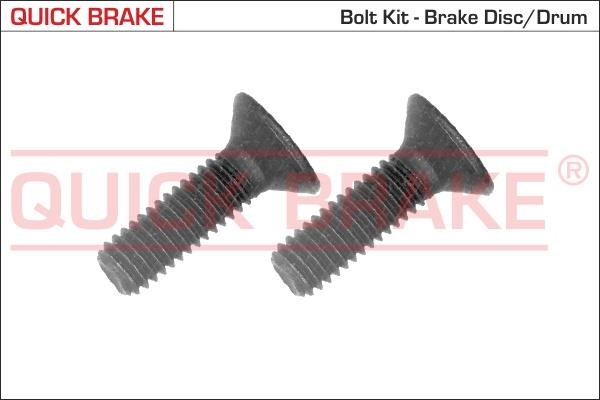 Quick brake 11622K Болт кріплення гальмівного диску 11622K: Приваблива ціна - Купити у Польщі на 2407.PL!