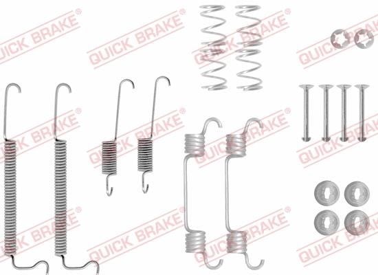 Quick brake 105-0043 Mounting kit brake pads 1050043: Buy near me in Poland at 2407.PL - Good price!
