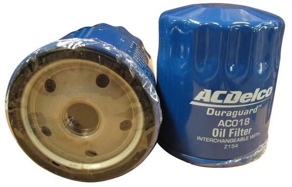 AC Delco AC018 Oil Filter AC018: Buy near me in Poland at 2407.PL - Good price!