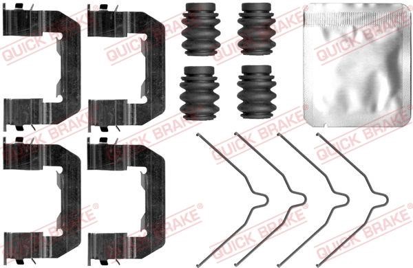 Quick brake 109-0103 Mounting kit brake pads 1090103: Buy near me in Poland at 2407.PL - Good price!