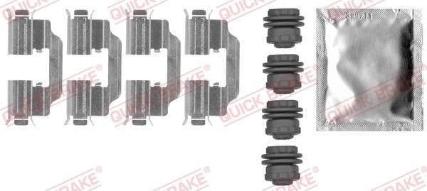 Quick brake 109-0012 Montagesatz für Bremsbacken 1090012: Kaufen Sie zu einem guten Preis in Polen bei 2407.PL!